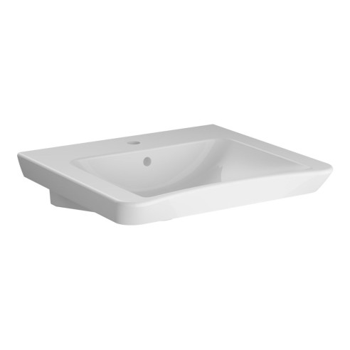 VitrA S20 600x545mm 1TH Basin w/Overflow - White | Basins |