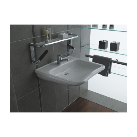 VitrA S20 600x545mm 1TH Basin w/Overflow - White | Basins |