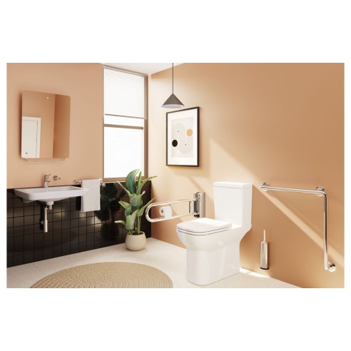 VitrA S20 600x545mm 1TH Basin w/Overflow - White | Basins |