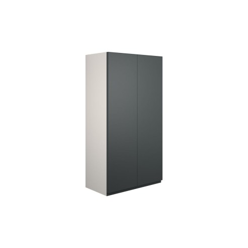 Bau 600mm Standard 2 Door Storage Unit - Matt Graphite Grey