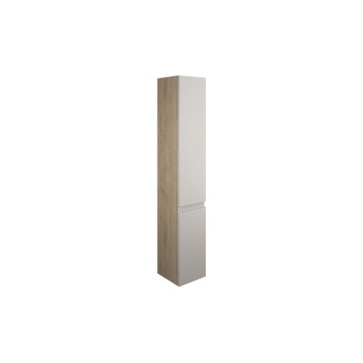 Bau 300mm Tall Unit - Matt Dove Grey (Oak Cab) | Tall Units