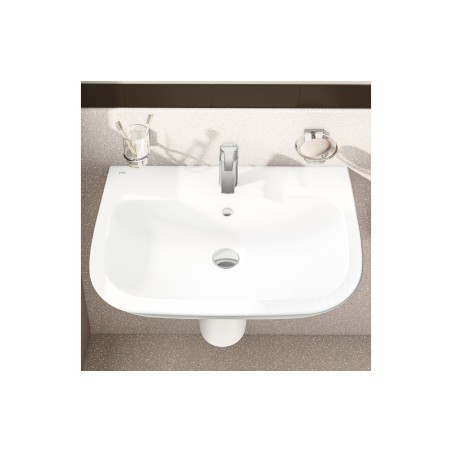 VitrA S20 650x465mm 1TH Basin Only - White | Basins | Bathro