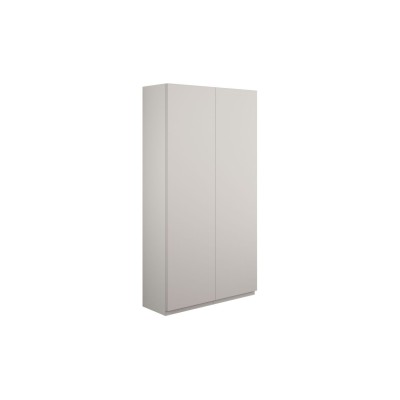 Bau 600mm Slim 2 Door Storage Unit - Matt Dove Grey (Grey Ca
