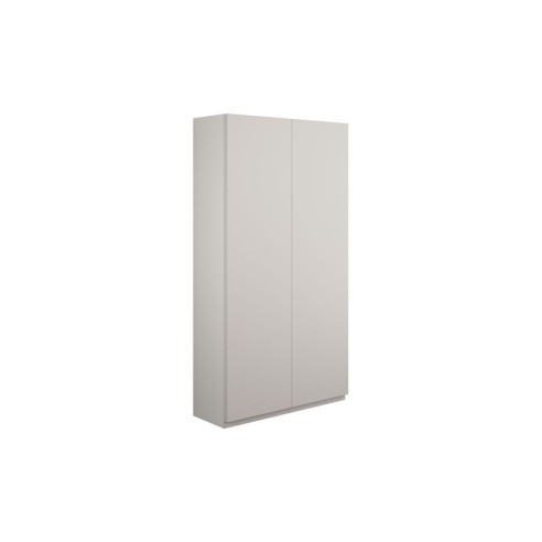 Bau 600mm Slim 2 Door Storage Unit - Matt Dove Grey (Grey Ca
