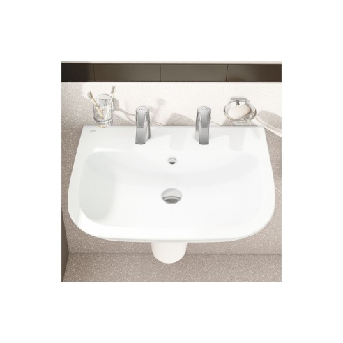 VitrA S20 650x465mm 2TH Basin Only - White | Basins | Bathro