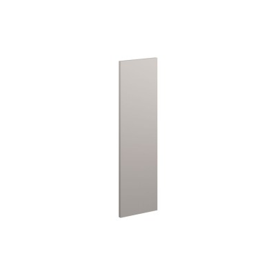 Bau Slim Depth End Panel - Matt Dove Grey | Storage Units |