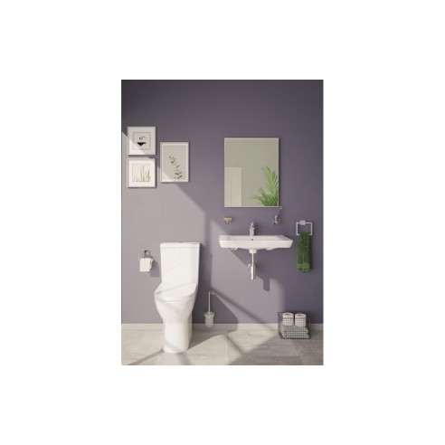 VitrA S20 650x560mm 1TH Basin w/Overflow - White | Basins |