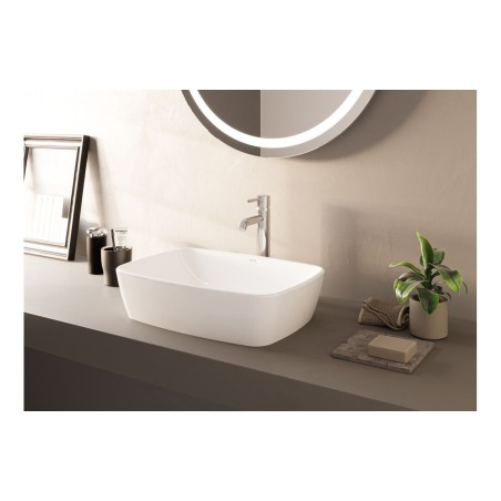 VitrA Shift 545x375mm 0TH Basin (No Overflow) - White | Basi
