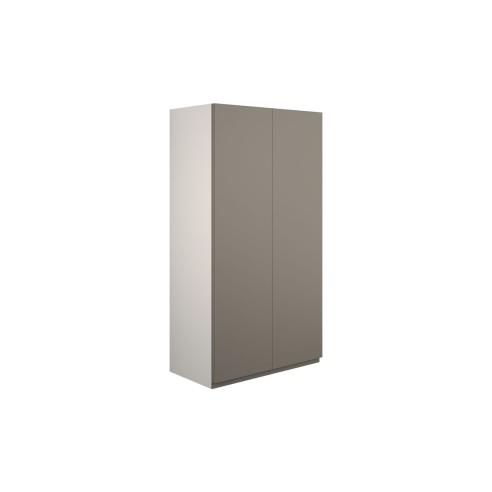 Bau 600mm Standard 2 Door Storage Unit - Matt Stone (Grey Ca
