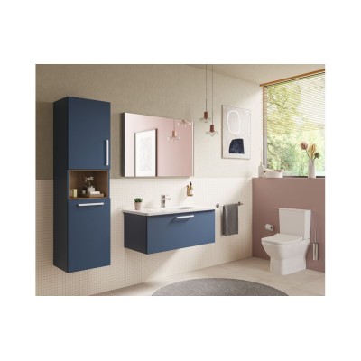 VitrA Zentrum 1005x470mm 1TH Vanity Basin w/Overflow - White 2