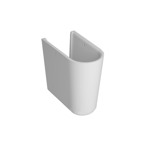 VitrA Zentrum 190x330mm Semi Pedestal Only - White | Basins