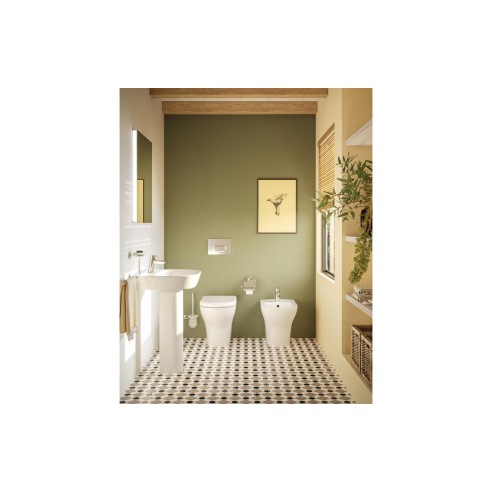 VitrA Zentrum 190x330mm Semi Pedestal Only - White | Basins