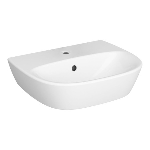 VitrA Zentrum 445x360mm 1TH Basin w/Overflow - White | Basin