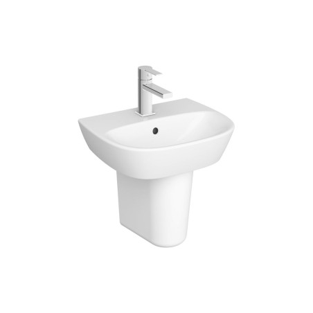 VitrA Zentrum 445x360mm 1TH Basin w/Overflow - White | Basin