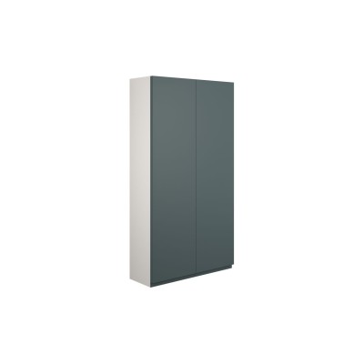 Bau 600mm Slim 2 Door Storage Unit - Matt Green Camo (Grey C