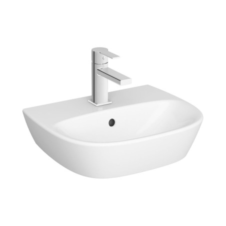 VitrA Zentrum 445x360mm 1TH Basin w/Overflow - White | Basin