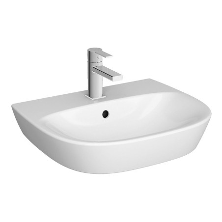VitrA Zentrum 545x450mm 1TH Basin w/Overflow - White | Basin