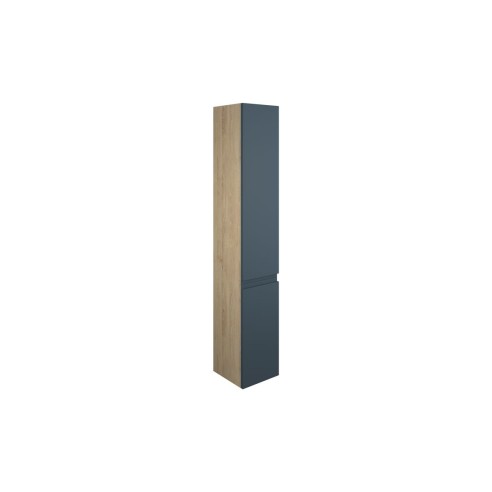 Bau 300mm Tall Unit - Matt Arley Blue (Oak Cab) | Tall Units