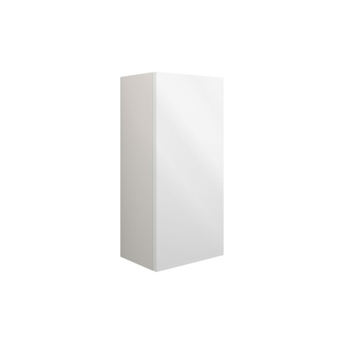 Envio 300mm Slim Base Unit - White Gloss (Grey Cab) | Storag