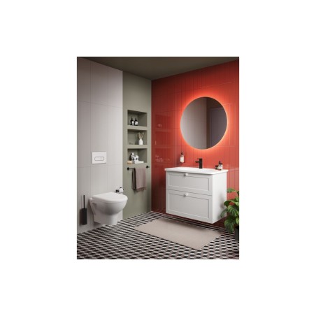 VitrA Zentrum 805x470mm 1TH Vanity Basin w/Overflow - White