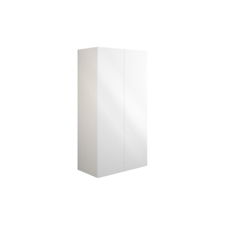 Envio 600mm Standard 2 Door Storage Unit - White Gloss (Grey