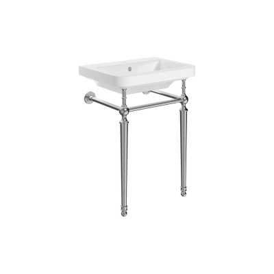 Diego 610mm 1TH Console Basin - Chrome | Basins | BathroomKi