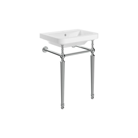 Diego 610mm 1TH Console Basin - Chrome | Basins | BathroomKi