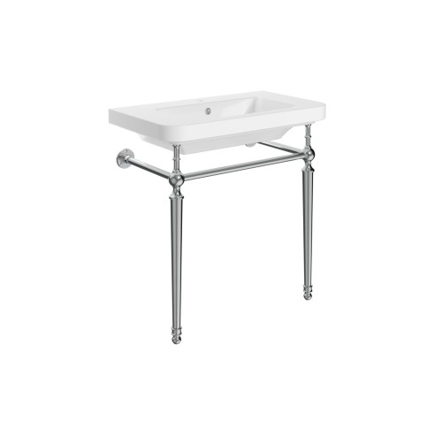Diego 810mm 1TH Console Basin - Chrome | Basins | BathroomKi