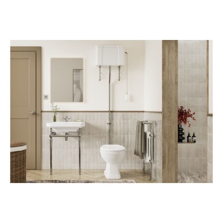 Diego 810mm 1TH Console Basin - Chrome | Basins | BathroomKi