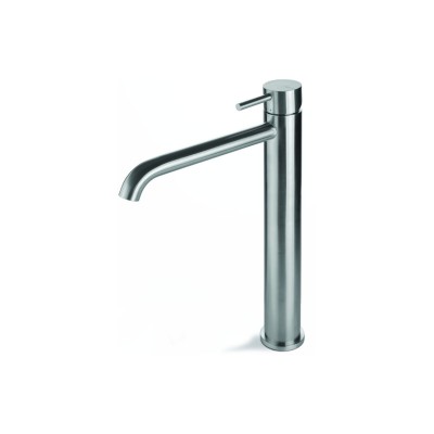 Vema Tiber Tall Basin Mixer - St/Steel | Bathroom Taps | Bat