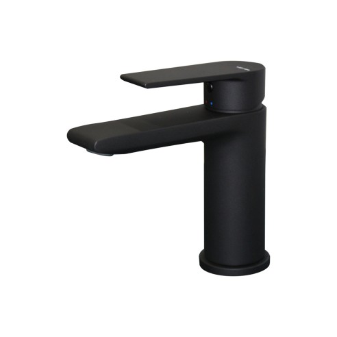 Vema Timea Basin Mixer - Matt Black | Bathroom Taps | Bathro