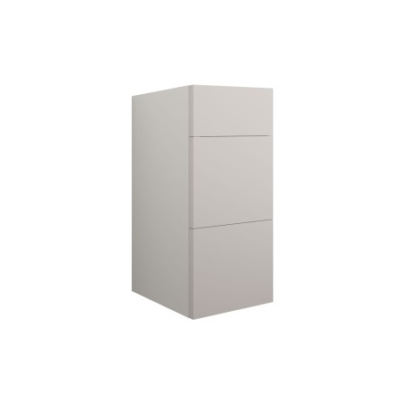 Envio 300mm Standard 3 Drawer Unit - Matt Dove Grey (Grey Ca