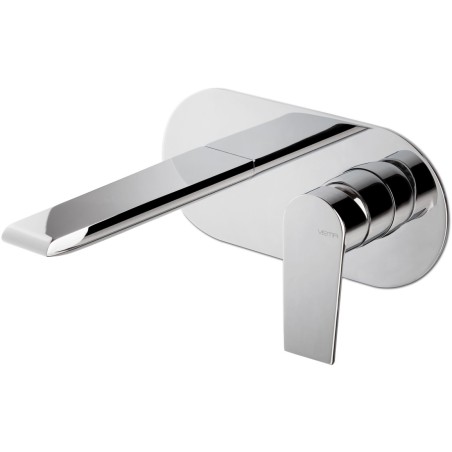 Vema Timea Wall Mounted Basin Mixer - Chrome | Bathroom Taps