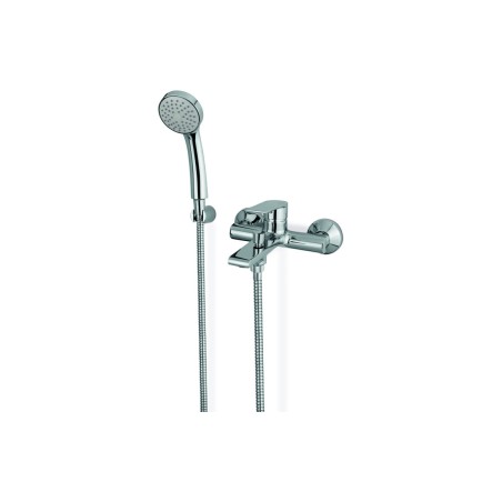 Vema Timea Wall Mounted Bath/Shower Mixer - Chrome | Bathroo