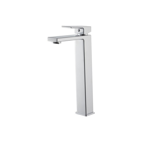 Vema Lys Tall Basin Mixer - Chrome | Bathroom Taps | Bathroo