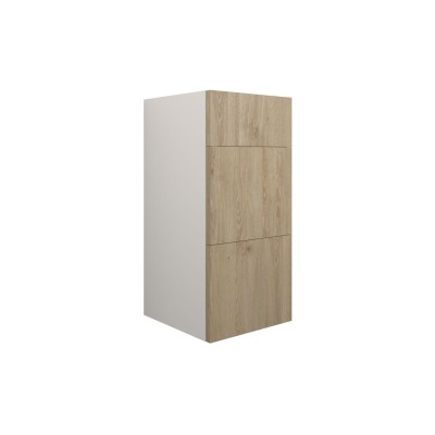 Envio 300mm Standard 3 Drawer Unit - Havana Oak (Grey Cab) |