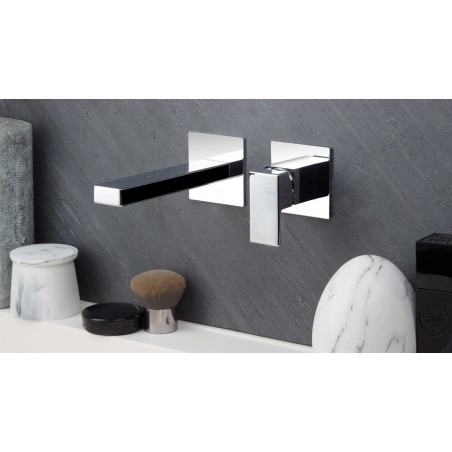 Vema Lys Wall Mounted Basin Mixer - Chrome | Bathroom Taps |