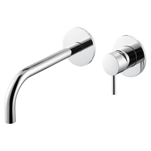 Vema Maira Wall Mounted Basin Mixer - Chrome | Bathroom Taps