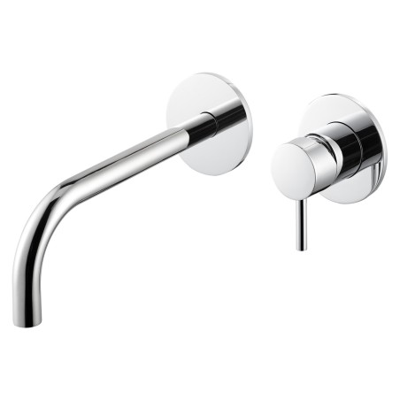 Vema Maira Wall Mounted Basin Mixer - Chrome | Bathroom Taps