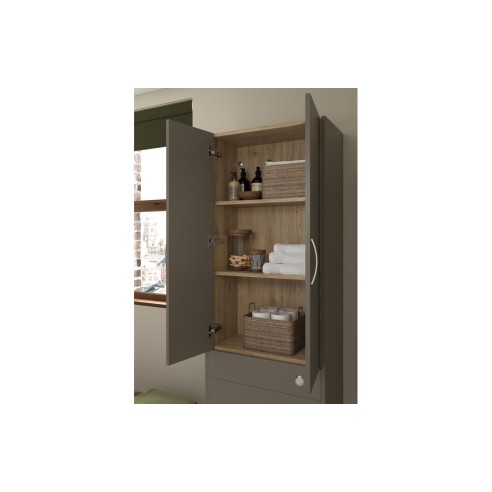 Envio Standard Depth End Panel - Matt Stone | Storage Units