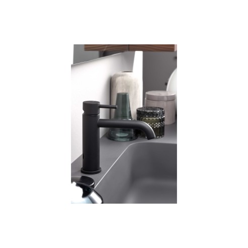 Vema Maira Tall Basin Mixer - Matt Black | Bathroom Taps | B