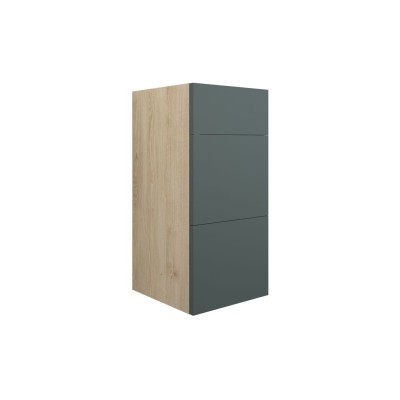 Envio 300mm Standard 3 Drawer Unit - Matt Green (Oak Cab) |