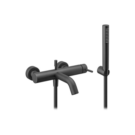 Vema Maira Wall Mounted Bath/Shower Mixer - Matt Black | Bat