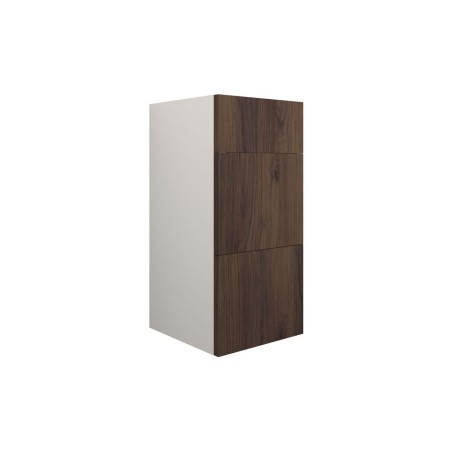 Envio 300mm Standard 3 Drawer Unit - Warm Walnut (Grey Cab)