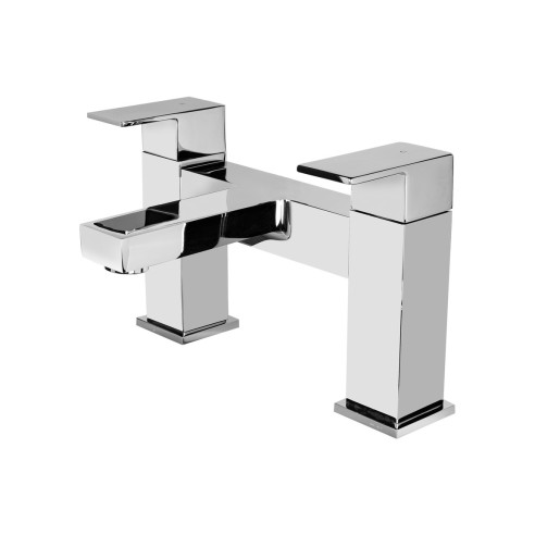 Vema Lys Deck Mounted Bath Filler - Chrome | Bathroom Taps |