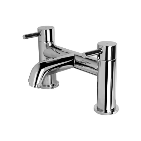 Vema Maira Deck Mounted Bath Filler - Chrome | Bathroom Taps