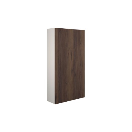 Envio 600mm Slim 2 Door Storage Unit - Warm Walnut (Grey Cab