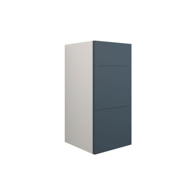 Envio 300mm Standard 3 Drawer Unit - Matt Arley Blue (Grey C