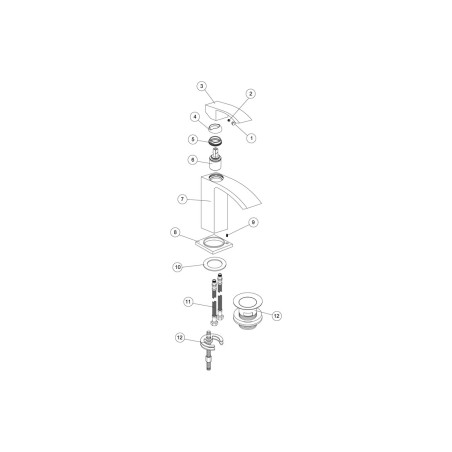 Ruby Cloakroom Basin Mixer - Chrome | Bathroom Taps | Bathro