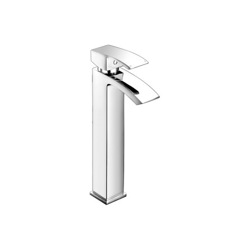 Ruby Tall Basin Mixer - Chrome | Bathroom Taps | BathroomKin